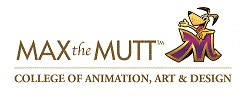 Max the Mutt Animation School Crest
